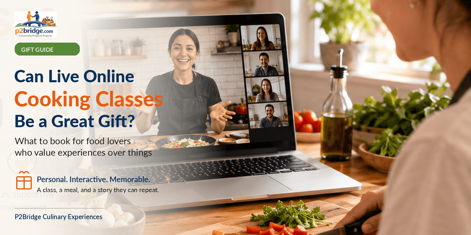 Can Live Online Cooking Classes Be a Great Gift? What to Book for Food Lovers