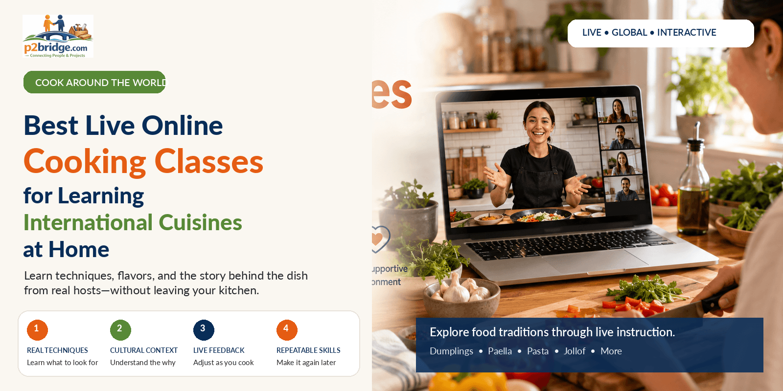 Live Online Cooking Classes for Long-Distance Couples: A Better Virtual Date Night