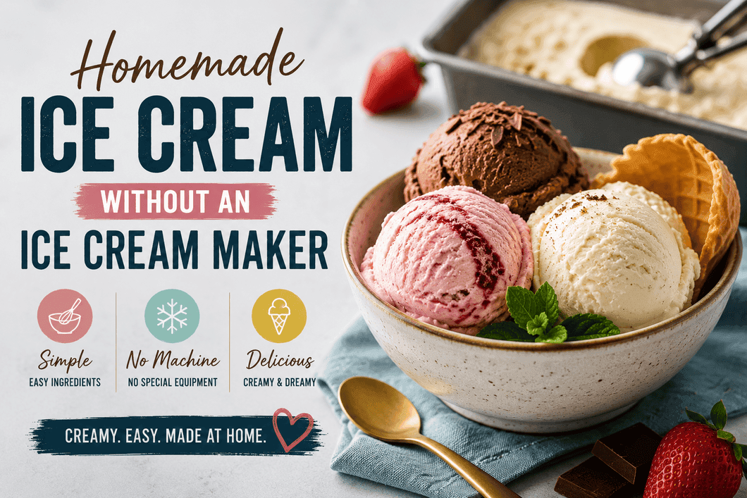 Homemade Ice Cream Without an Ice Cream Maker