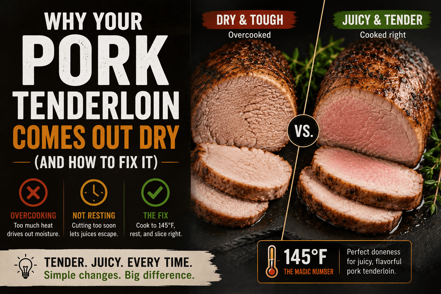 Why Your Pork Tenderloin Comes Out Dry (And How to Fix It)