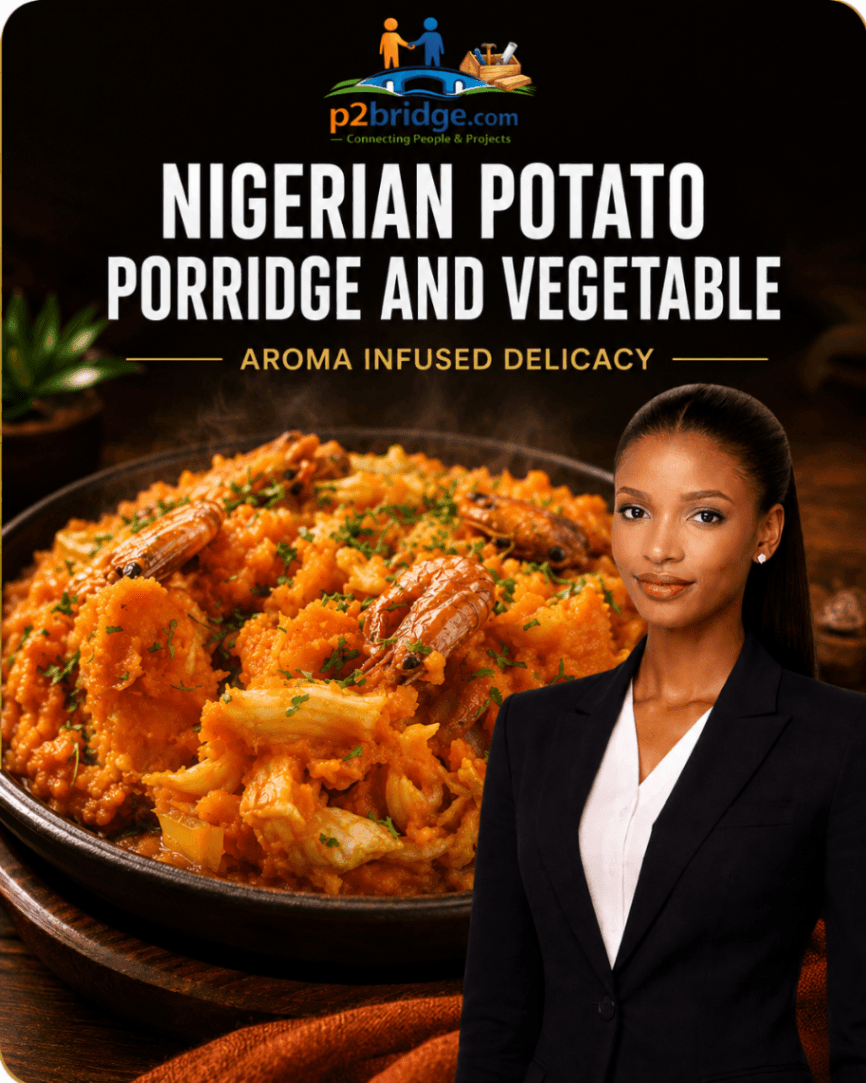 Potato porridge vegetable and Gizdodo