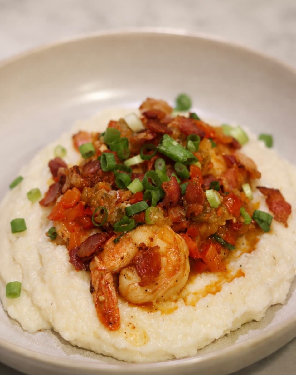 Authentic Southern Shrimp and Grits