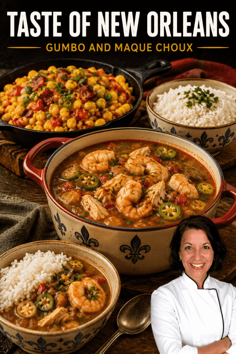 Taste of New Orleans background