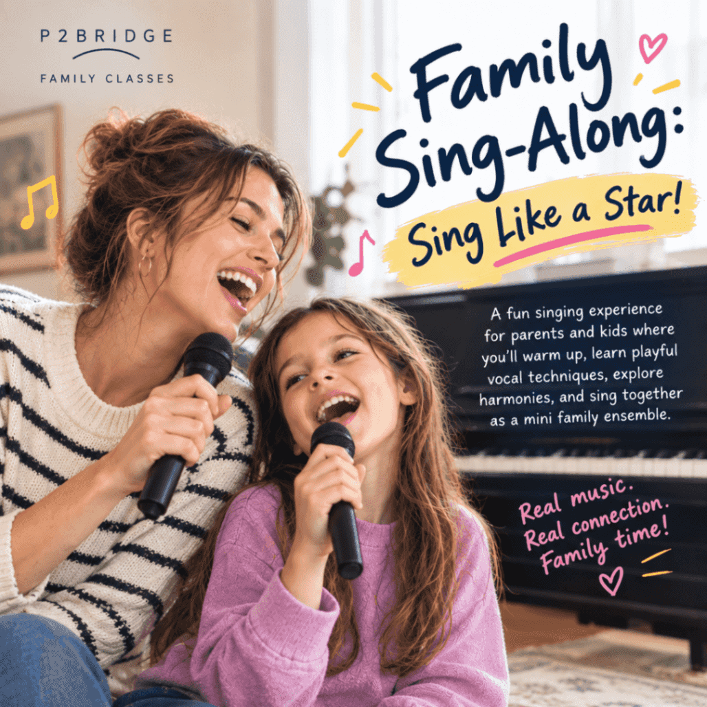 Family Sing-Along: Sing Like a Star! background